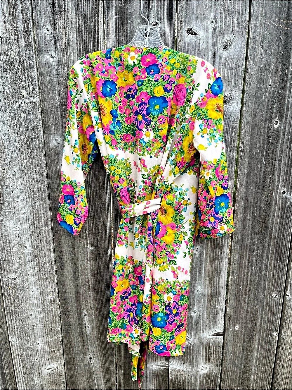 Multicolor Floral Robe - Picture 2 of 3
